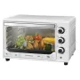 Духовка електрична з механічним таймером та звуковим сигналом Liberton LEO-380 White 38л