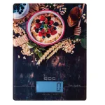 Ваги кухонні електронні зі скляною платформою 10кг ECG KV 1021