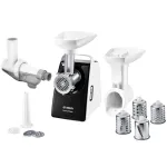 М'ясорубка електрична з насадками для овочів та соковижималкою 2000 Вт Bosch MFW3X17B