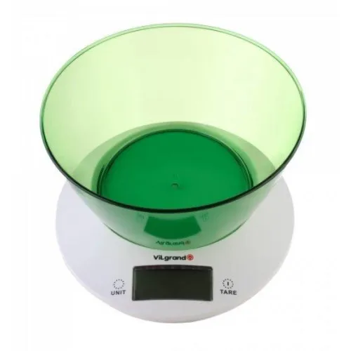 Ваги кухонні ViLgrand VKS-533 зелені