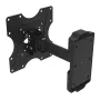 Кронштейн для телевізора виносний поворотно-похилий 15-37 діагональ Квадо К-41 Black - фото № 3