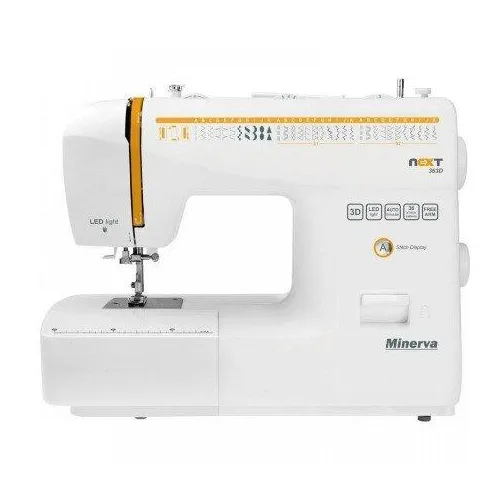 Швейна машина електромеханічна напівавтомат Minerva NEXT 363D 36 швейних операцій