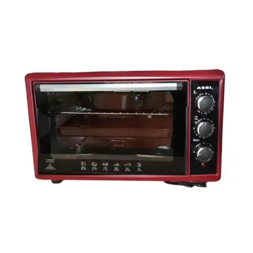 Духовка електрична настільна з двома деко та решіткою Asel AF-5023 Сherry 50 літрів