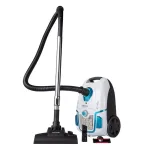 Пилосос мішковий для сухого прибирання з ECO мотором Liberton LVC-0804B ECO White