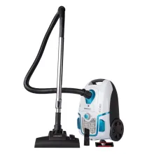 Пилосос мішковий для сухого прибирання з ECO мотором Liberton LVC-0804B ECO White