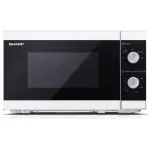 Мікрохвильова піч СОЛО з функцією розморожування 20л SHARP YC-MS01E-W