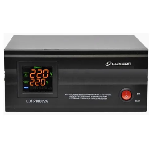 Стабілізатор напруги релейний однофазний Luxeon LDR-1000 VA