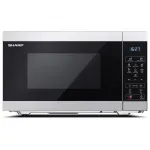Мікрохвильова піч 25л СОЛО з автоматичними програмами SHARP YC-MS51E-S