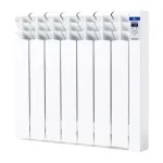 Електрорадіатор автономний 7 секційний ОптиМакс ELITE 0840-07 до 13м2 з дисплеєм