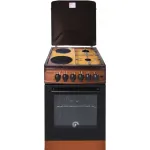 Плита комбінована Milano ML50 E22 коричнева