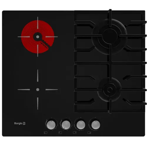 Варочная поверхность BORGIO VСG 622 Black GLASS FFD