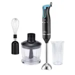 Блендер погружной Monte MT-1905T (700Вт, 2скор, Измел 0,5л, Венчик, Стакан)