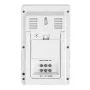 Метеостанція домашня електронна ECG MS 100 White з годинником білого кольору - фото № 5