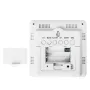 Метеостанція для дому цифрова з годинником ECG MS 300 White MS 300 White - фото № 6