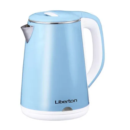 Чайник элекрический с двойными стенками Liberton LEK-6803 Blue