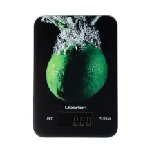 Ваги кухонні електронні зі скляною платформою 8кг Liberton LKS-0705