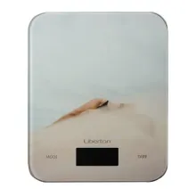Ваги кухонні електронні зі скляною платформою 8кг Liberton LKS-0711