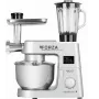 Комбайн кухонний з м'ясорубкою та планетарним міксером ECG FORZA 5500 Giorno Argento