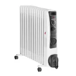 Обігрівач масляний на колесах 13 секцій з тепловентилятором Heinner HOH-YV13BK