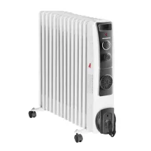 Обігрівач масляний на колесах 13 секцій з тепловентилятором Heinner HOH-YV13BK