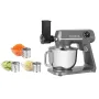 Комбайн кухонний з насадками і м'ясорубкою  ECG FORZA 6600 Metallo Scuro - фото № 5