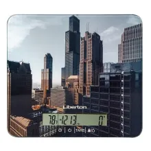 Ваги кухонні електронні зі скляною платформою 10кг Liberton LKS-0708