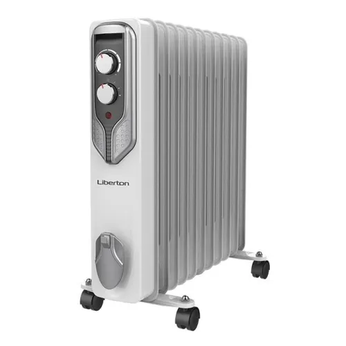Обігрівач масляний на колесах 11 секцій Liberton LOH-2605