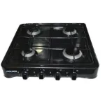 Плита настільна газова з металевою кришкою Zanetti O-400 BL