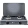 Плита настільна газова двоконфоркова з кришкою Yucel O-200-LPG-grey