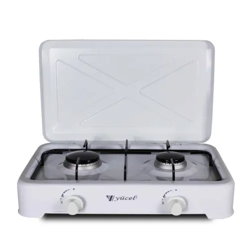 Плита настольная газовая  Yucel O-200-LPG-white