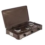 Плита настільна газова триконфоркова з кришкою Yucel O-300-LPG-copper