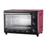 Духовка електрична настільна з листом і решіткою Liberton LEO-400 Red 40 літрів