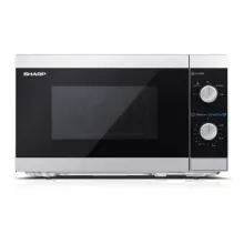 Мікрохвильова піч соло з функцією розморожування 20л SHARP YC-MS01E-S