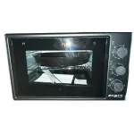 Духовка електрична з підсвічуванням та двома деками Zanetti CE 37 Black 37літрів