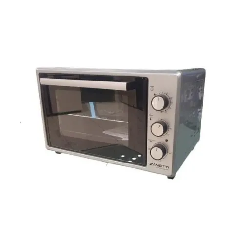 Духовка електрична з підсвічуванням та двома листами Zanetti CE 37 Grey 37літрів