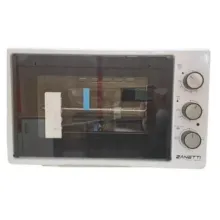 Духовка електрична з підсвічуванням та двома деками Zanetti CE 37 White 37літрів