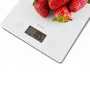 Весы кухонные электронные ECG KV 117 Slim white дисплей с сенсорным контролем - фото № 4