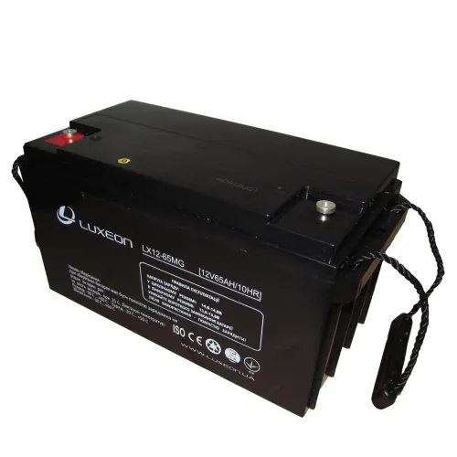 ​​​​​​​Акумуляторна батарея мультигелева 65Ah Luxeon LX12-65MG