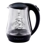 Чайник електричний скляний з підсвічуванням Liberton LEK-6821 1,7 літри