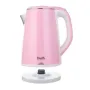 Чайник электрический пластиковый с двойной стенкой Dario DR2303 PINK - фото № 3