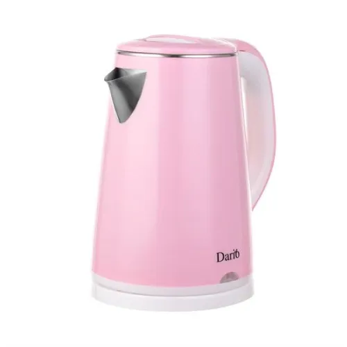 Чайник электрический пластиковый с двойной стенкой Dario DR2303 PINK