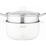 Електрична каструля з функцією пароварки ECG EH 1886 Double