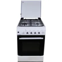 Плита кухонна газова з електрозапалюванням LUXELL LF55G-40F White