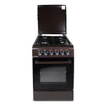 Плита комбінована з газовими конфорками та електричною духовкою LUXELL LF55S-40F Brown