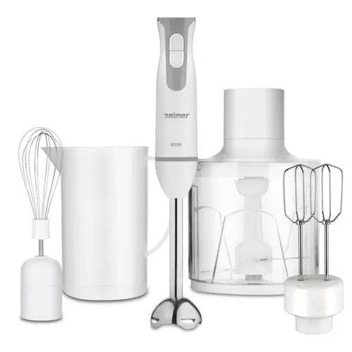 Блендер погружной с измельчителем и миксером Zelmer ZHB4553S