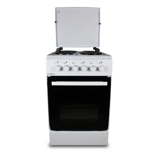 Плита електрична з електричною духовкою LUXELL LF55S-04 White