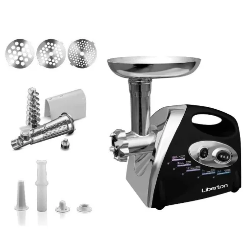 М'ясорубка з соковитискачем для томатів та реверсом Liberton LMG-18T02