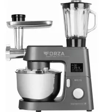 Комбайн кухонний з м'ясорубкою та планетарним міксером ECG FORZA 5500 Giorno Scuro