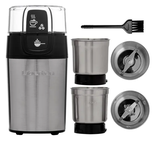 Кавомолка з двома чашами Liberton LCG-2304