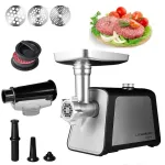 М'ясорубка із соковижималкою та бургер-пресом Liberton LMG-28TB01S